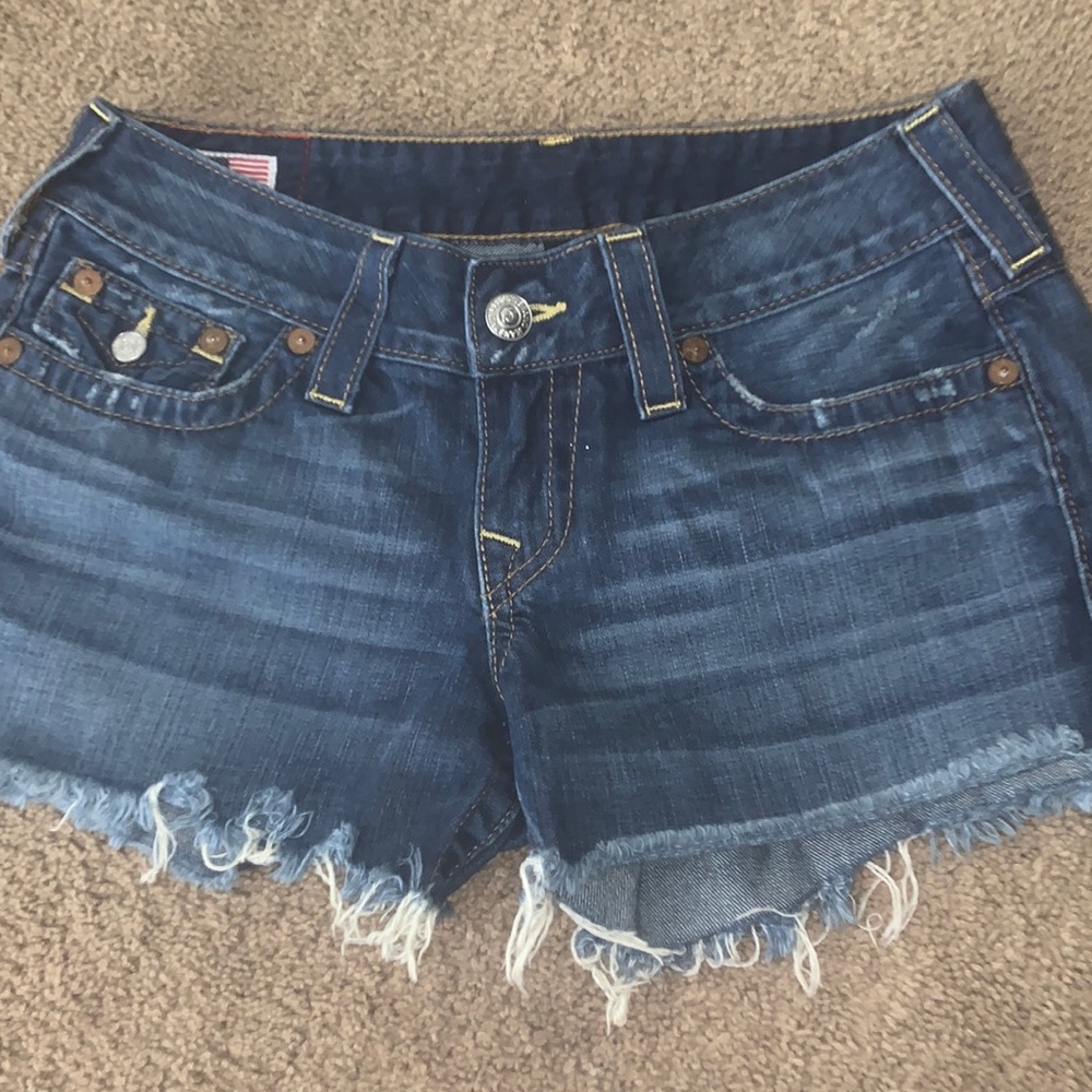 True religion blue Jean shorts size 29 great condition.  2/$15